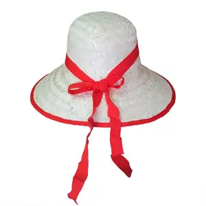 OEM ODM Заводская цена, новый натуральный материал, новый дизайн, новая мода, сделано в Вьетнаме, женская шляпа с пальмовым листком