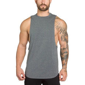 OEM Custom Sleeveless t Shirt Vest Singlet Muscle Stringer <b>Men</b> <b>Plus</b> <b>Size</b> Workout Singlet Bodybuilding <b>Tank</b> <b>Top</b> Fitness Vest - Product Image 1