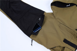 กางเกงกันน้ำสำหรับผู้ชาย,กางเกงยุทธวิธีแบบซอฟต์เชลล์กันน้ำได้กางเกงกีฬากางเกงเดินป่า Ripstop สำหรับล่าสัตว์ - Product Image 2