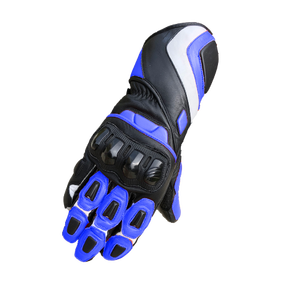 Gants de moto en cuir pour hommes, personnalisés, pour course, écran tactile, vente en gros, - Product Image 4