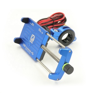 <span class=keywords><strong>Specchio</strong></span> retrovisore Staffa Smartphone Universale Del Telefono Del Supporto Della Bici Della Bicicletta Mount/Supporto con il Caricatore USB - Product Image 2