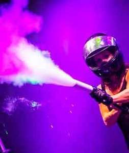 Pistola de fumaça jato com névoa, jato de fumo para festa de palco discoteca dj clube noturno evento - Product Image 5