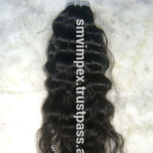 Cheveux naturels ondulés remy, tissage bouclé, 100%, extension de cheveux non traités - Product Image 1