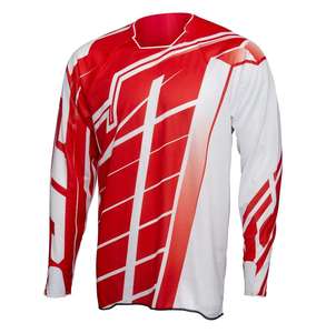 Venta caliente motocicleta Jersey 100% poliéster sublimación MX camisas impresión personalizada bordado Motocross Jersey - Product Image 1