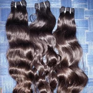 Extensiones de cabello Remy indio virgen brasileño de alta calidad Color de cabello natural - Product Image 4