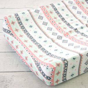Funda de algodón orgánico para cambio de bebé - Product Image 1