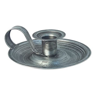 Antique Tin <b>Taper</b> <b>Candle</b> Holder - Product Image 1