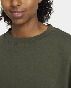 OEM 2021 Sweat-shirt à manches longues de haute qualité, col rond, uni, vêtements streetwear pour femmes, sweat-shirt personnalisé à manches longues - Product Image 3