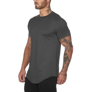 Ropa Deportiva de gimnasio para hombre, camiseta de entrenamiento para hombre, camiseta personalizada a granel con estampado de Color y diseño, venta al por mayor - Product Image 3