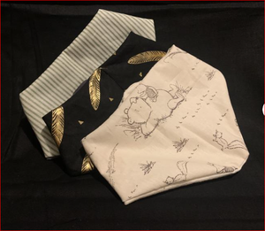 Baberos de algodón para bebé, bandana - Product Image 2