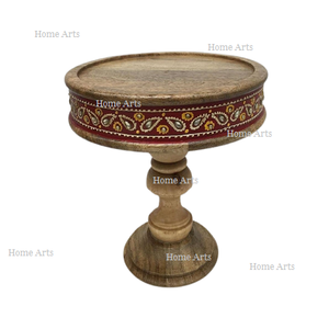 Support à gâteau rond de qualité supérieure, taille personnalisée, couleur marron, pour mariage et fêtes - Product Image 6