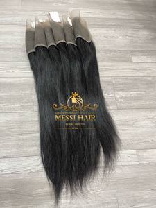 Cierre de encaje suizo HD, 5x5, 6x6, cabello humano Natural liso de Vietnam - Product Image 2