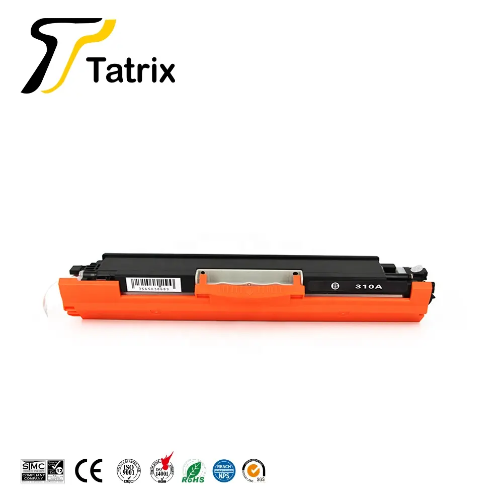 Tatrix CE310a совместимый цветной лазерный картридж с тонером CE310A CE311A <span class=keywords><strong>CE312A</strong></span> CE313A 126A для принтера HP CP1025