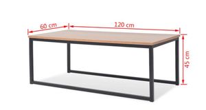 โต๊ะกาแฟไม้เนื้อแข็งทำมือทันสมัยสำหรับใช้ในห้างสรรพสินค้าและโรงแรม ทนทานและเป็นมิตรกับสิ่งแวดล้อม - Product Image 3