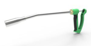Pistolet à bolus ou applicateur à billes Poignée à revêtement de couleur incurvée Instruments vétérinaires MAHERSI - Product Image 2