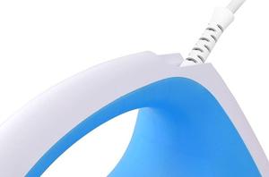 Fer à repasser sec de haute qualité de 1000 watts pour un usage domestique Semelle en céramique bleue magnifiquement conçue - Product Image 2