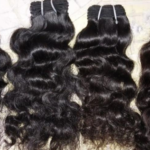 Indian Temple <b>Hair</b> Raw Curly Wave Silky Straight Virgin <b>Human</b> <b>Hair</b> Exports Chennai India RAW <b>Hair</b> - Product Image 3