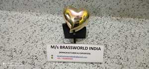 หัวใจยืนที่ไม่ซ้ำกันสำหรับการแสดงหัวใจอุปกรณ์งานศพ BRASSWORLD อินเดีย - Product Image 5