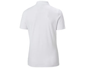 Polo de algodón azul marino para mujer, calidad superior, longitud corta, logotipo y diseños personalizados, camisetas al por mayor - Product Image 4