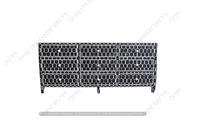 Commode à 7 tiroirs en os incrusté moderne en gros, meuble de salon, bar à domicile, meuble de sous-sol, artisanat de qualité indienne