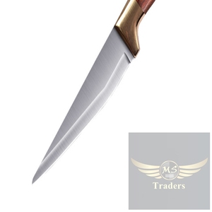 Custom Handmade Professional Damascus <b>Kitchen</b> Chef Knife With custom Wooden Box {MS-38} - Product Image 5