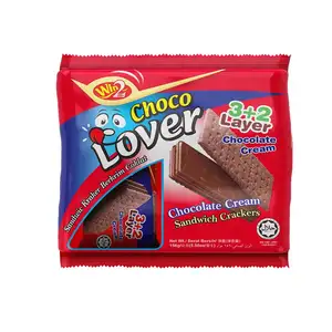 Win2 Brand 3+2 Laver Chocolate Cream Sandwich Crackers 130g