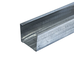 Perfil galvanizado de perno de metal para paneles de yeso para sistema de pared divisoria Perfiles perforados Marco de metal - Product Image 6