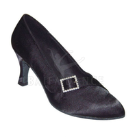 Vente en gros 2023 Chaussures de danse salsa confortables et souples en cuir véritable en daim Chaussures de danse latine pour femmes Doublure en satin