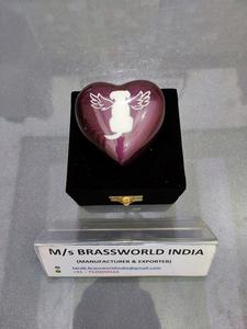 "aluminum purple heart pet cremation urn" hand painted meet with heart pet cremation urn <b>funeral</b> <b>supplies</b>" <b>Funeral</b> <b>Supplies</b> - Product Image 5