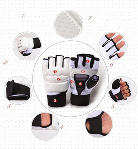 MMA Grappling <b>Karate</b> Fighting Gym Gear PU Leather Wrist Wraps <b>Gloves</b> for Men Women Kids Custom MMA <b>Gloves</b> on Cheap Prices - Product Image 2