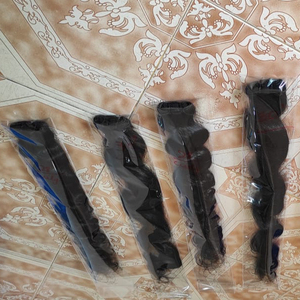 Faisceaux de cheveux Naturels Ondulés Vague Italienne Extensions De Cheveux Humains 30 Pouces 12A Grade Cheveux Vierges Temple Cheveux Cuticules Alignés Échantillon - Product Image 1