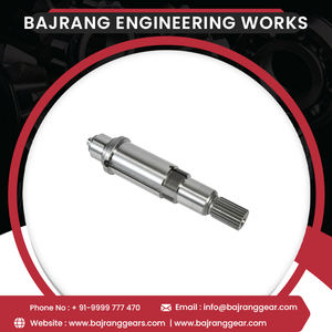 ตามความต้องการการปรับแต่งที่มีอยู่บนเพลา Spline จากอินเดียผู้ส่งออก - Product Image 6