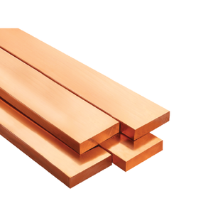 <b>Sheet</b> Metal Fabrication Service Custom Color Cutting Punching Non-Alloy Flexible Square Electricity <b>COPPER</b> BUSBAR - Product Image 1