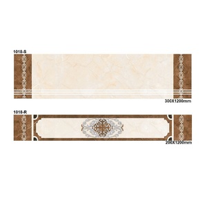 Simple conception sur en bois texture riser étape en céramique tuiles S-300x1200mm, R-200x1200mm - Product Image 4