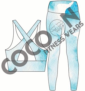 Mono de yoga de manga larga con cuello en V, top corto, ropa deportiva, mono de entrenamiento, body de una pieza, leggings acampanados para gimnasio y fitness - Product Image 5