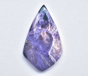 Cabujón de piedras preciosas de Charoite, joyería de alta calidad, color morado, Ruso - Product Image 5