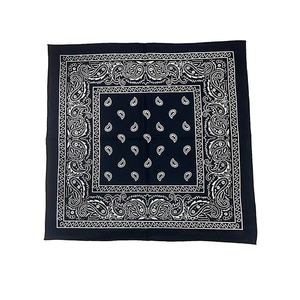 CRAFTS HUB Pañuelo de Algodón en Todos los Colores con Estampado Paisley Blanco, Diseño Clásico para Adultos, Tejido Popelina Transpirable y Ecológico - Product Image 1