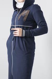 Nouvelle saison femmes 2 pièces survêtements vêtements islamiques Abaya caftan dubaï arabe musulman islamique mode turc qualité - Product Image 2