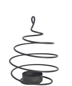 Photophore de noël en métal T-LIGHT, porte-bougie de décoration de mariage en métal de haute qualité - Product Image 1