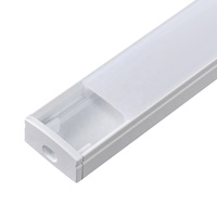 Profilé aluminium pour bande lumineuse led, 6 m/1m 2m 3m, pour éclairage d'intérieur, 17x8mm