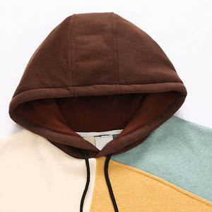 Usine directe de haute qualité hommes 100% coton décontracté vêtements d'hiver sweats à capuche grande taille Puff Technique plaine teint OEM Services - Product Image 6