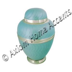 โกศใส่ศพสำหรับผู้ใหญ่โกศเคลือบสีโลหะโกศชุบนิกเกิลโดยสัจพจน์ของบ้าน - Product Image 6