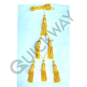 Venta al por mayor de cordón de cincture litúrgico en lingotes, el mejor Cordón de cincture de color blanco sólido personalizado, venta de QUICK WAY INDUSTRIES - Product Image 4