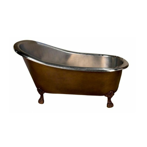 Handcrafted Gold Embossed Fancy Copper <b>Bath</b> Tub Manufacturer Luxurious Accent for Bathrooms - Product Image 4