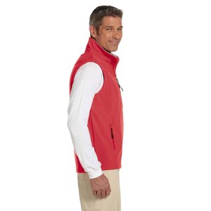 Veste d'hiver sans manches, matelassé, coupe-vent, fermeture éclair, pour hommes, rouge polaire, Logo personnalisé, meilleure qualité, 2020 - Product Image 5