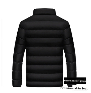 Veste décontractée à capuche pour hommes, nouveau manteau d'hiver en coton, vêtements de marque pour hommes - Product Image 6