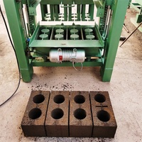 Machine à fabriquer des blocs creux en ciment, petite presse manuelle industrielle, ligne de production de blocs creux en sable à commande manuelle