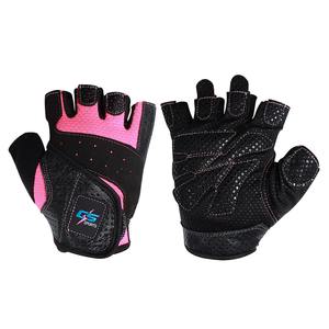 Gants de cyclisme demi-doigt résistant aux chocs anti-dérapant paume entraînement tactique course extensible plage gant de course - Product Image 1