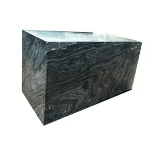 Raw Block Mercury Black Marble Monuments, Headstones and monuments Customized Design Stone