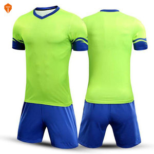 Camisetas de fútbol de color personalizadas, uniforme de fútbol barato, nuevo diseño - Product Image 4